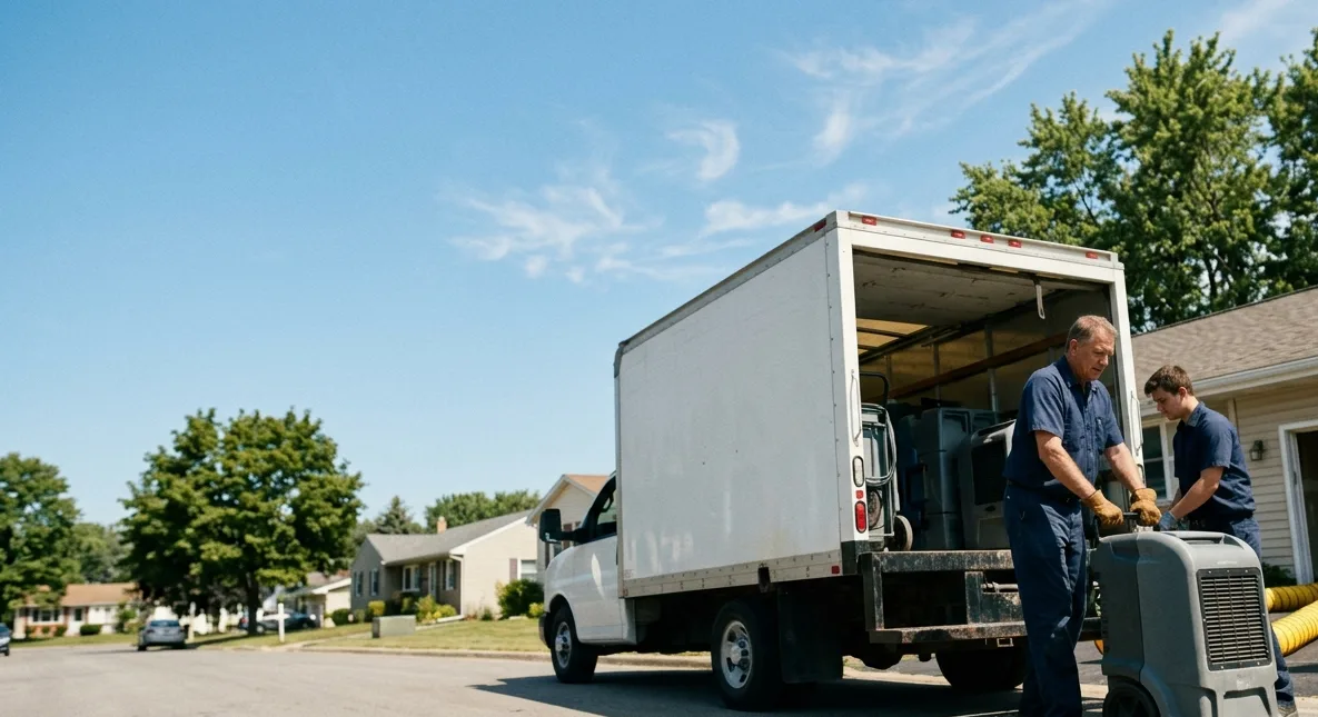 Water Damage Cleanup in Masury, OH near me